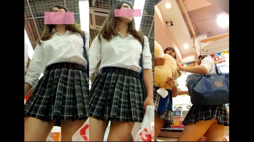 JKパンチラ盗撮