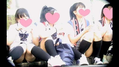 JKパンチラ盗撮