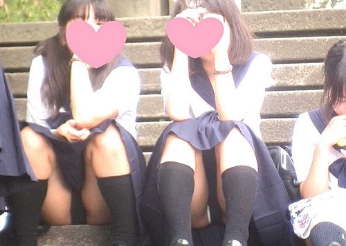 JKパンチラ盗撮