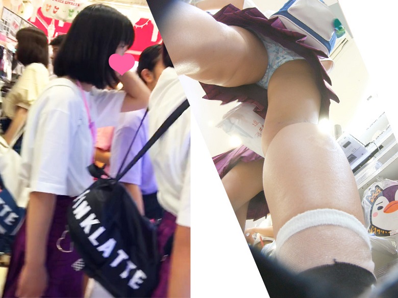 JCパンチラ盗撮