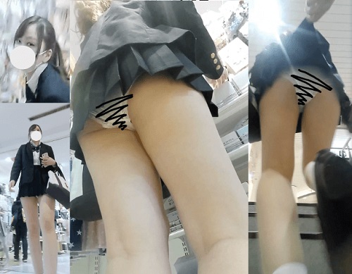 JKパンチラ盗撮