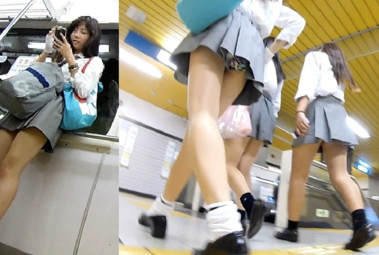 JKパンチラ盗撮