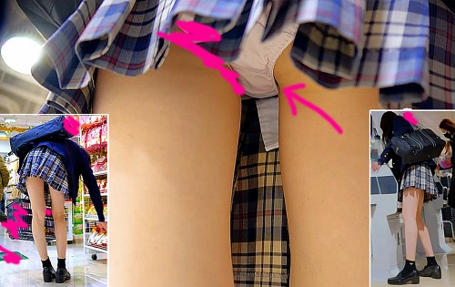 JKパンチラ盗撮