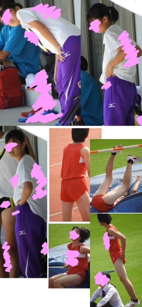 陸上超美少女