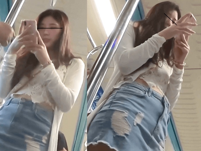 パンチラ盗撮