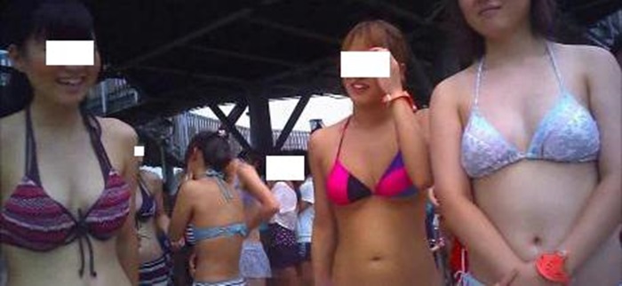 水着盗撮