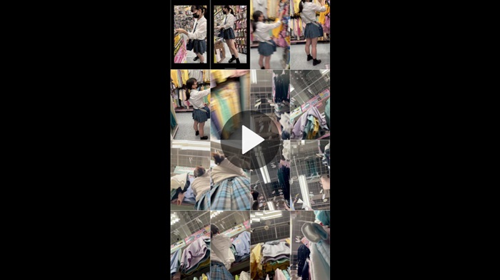 JKパンチラ盗撮