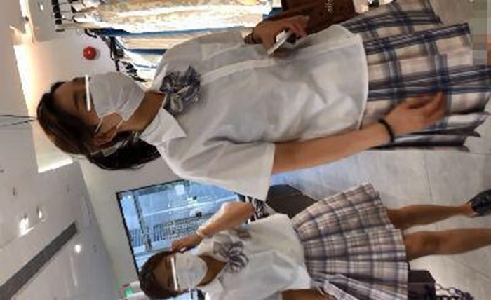 JKパンチラ盗撮