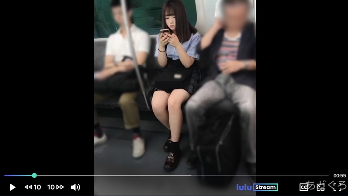 JKパンチラ盗撮