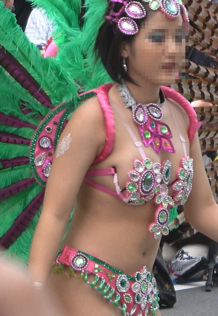 サンバ少女盗撮