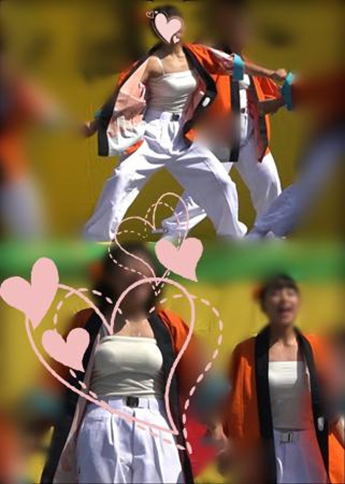 ダンス少女盗撮