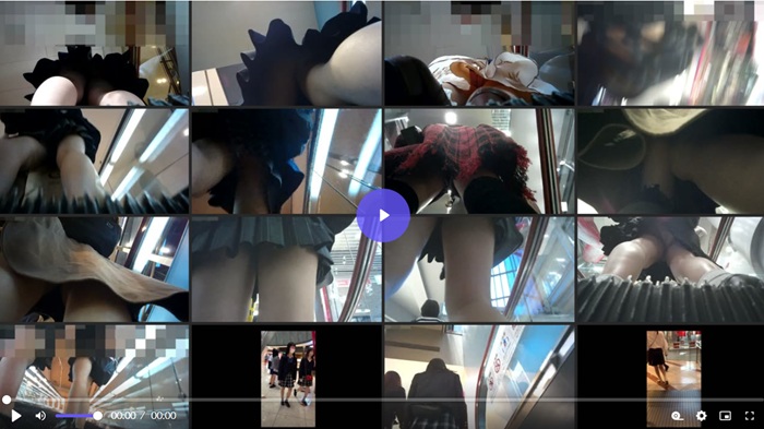 JKパンチラ盗撮