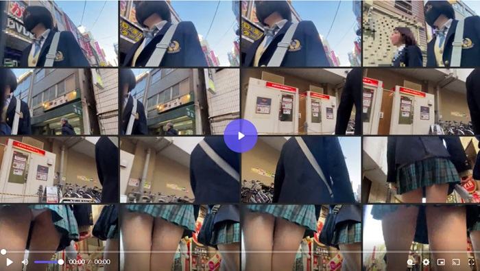 JKパンチラ盗撮
