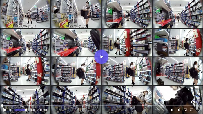 JKパンチラ盗撮