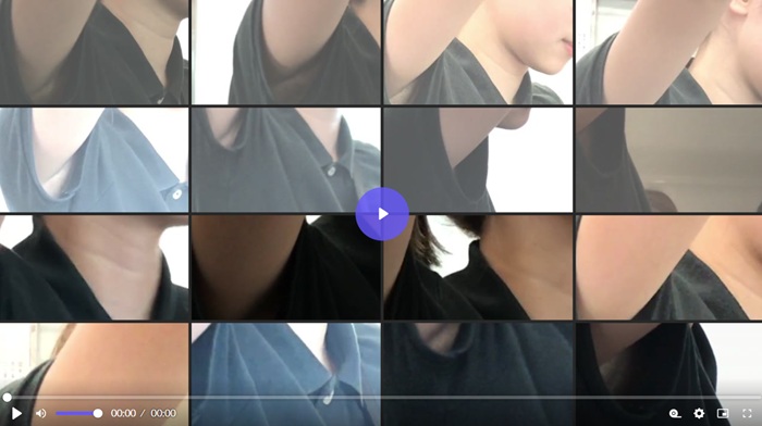 美女のエロ過ぎる腋