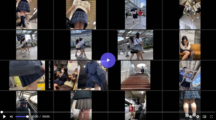 JKパンチラ盗撮