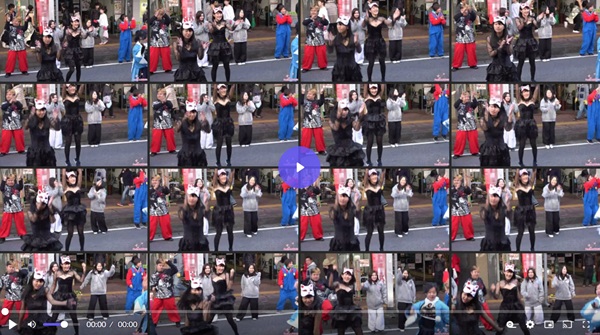 ダンス少女盗撮