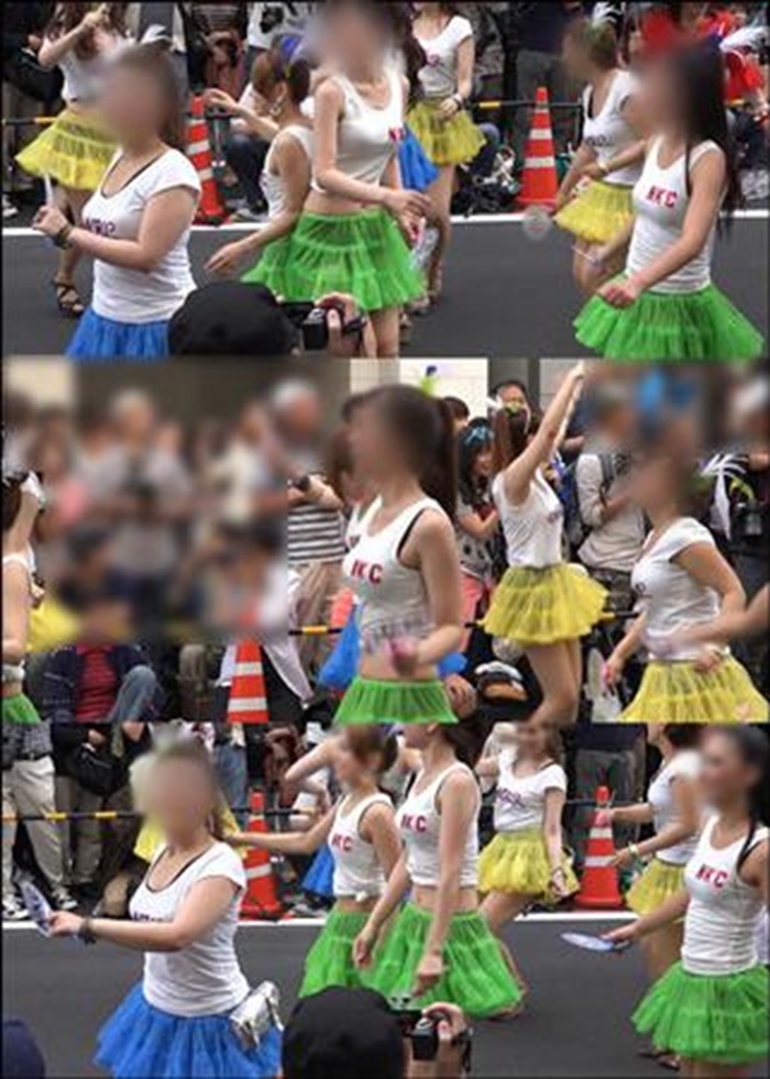 ダンス少女盗撮