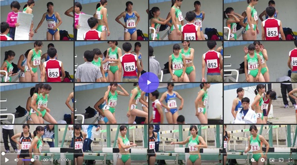 女子アスリート盗撮
