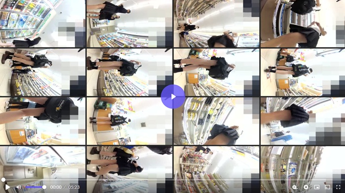 JKパンチラ盗撮