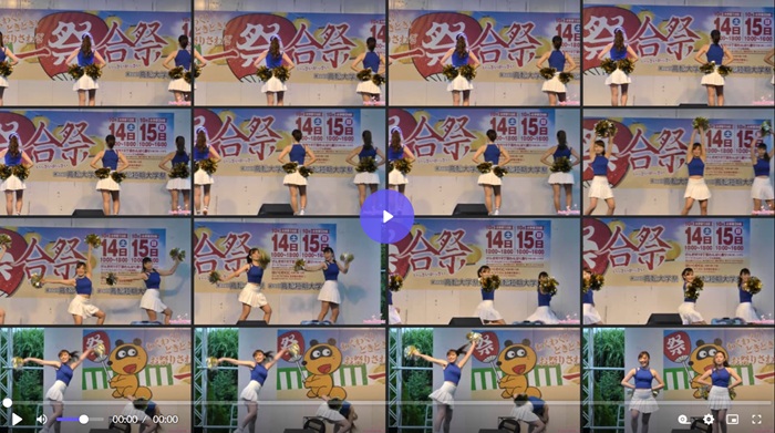 チアガール盗撮