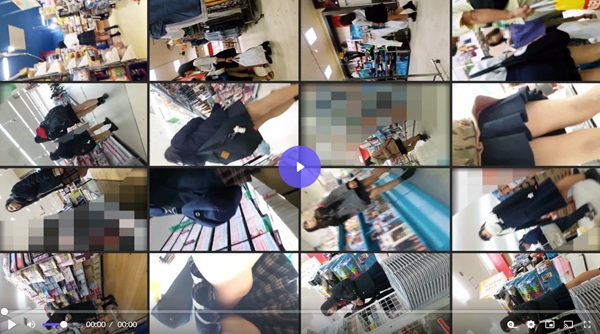 JKパンチラ盗撮