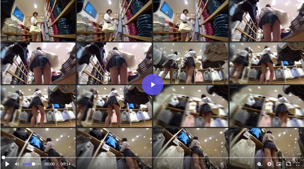 JKパンチラ盗撮