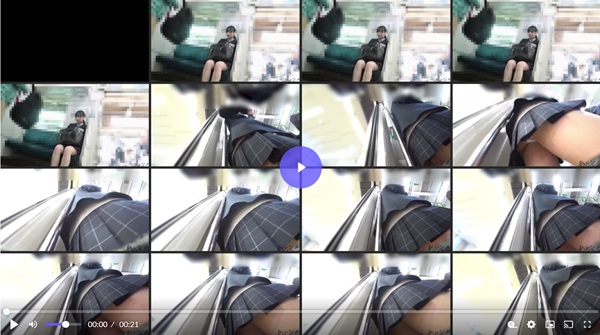 JKパンチラ盗撮