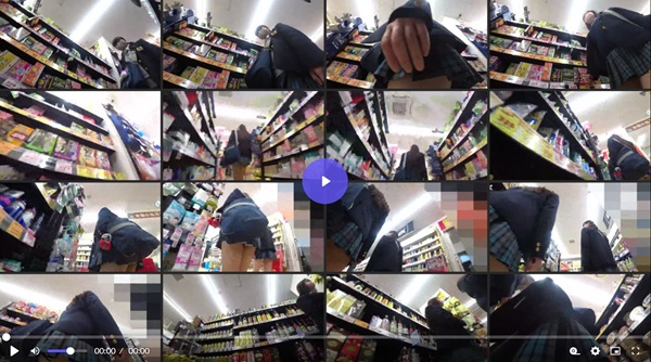 JKパンチラ盗撮