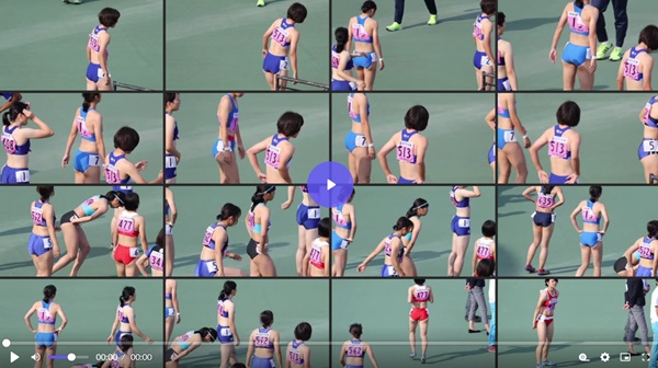 女子アスリート盗撮