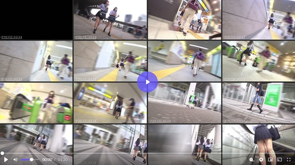 JKパンチラ盗撮
