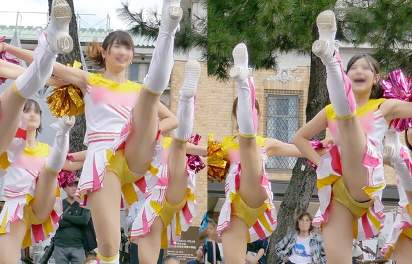 チアガール盗撮
