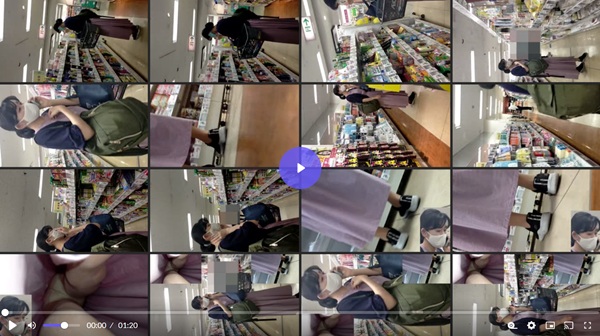 パンチラ盗撮