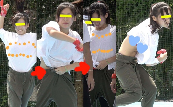 ダンス少女盗撮