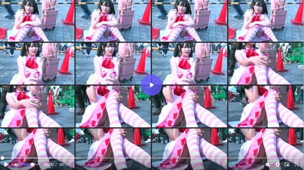 パンチラ盗撮