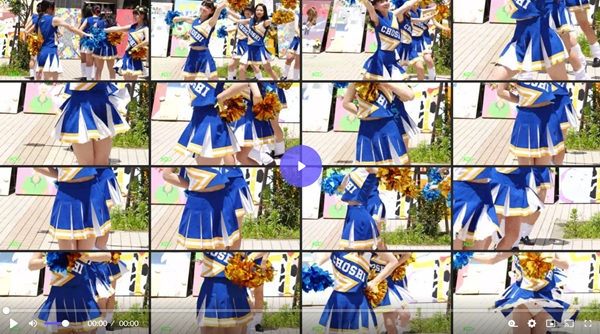 チアガール盗撮