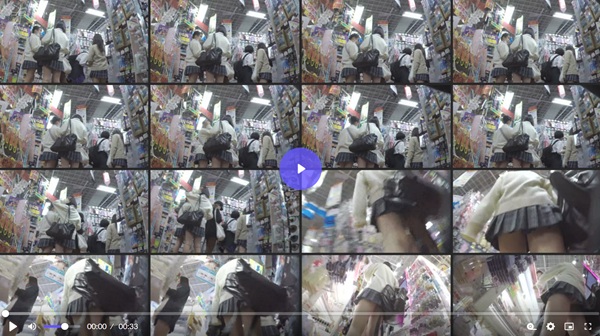 JKパンチラ盗撮