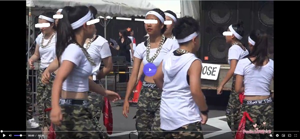 ダンス少女盗撮