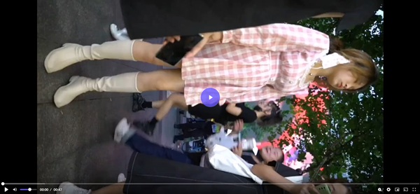 パンチラ盗撮