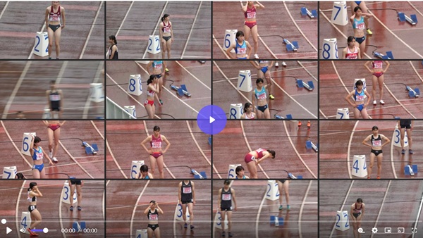 女子アスリート盗撮