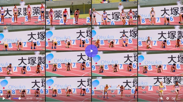 女子アスリート盗撮