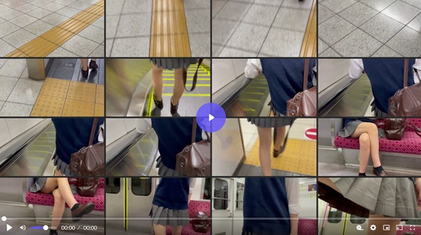 JKパンチラ盗撮