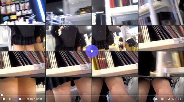 JKパンチラ盗撮