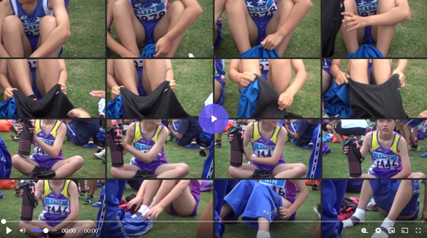 女子陸上部盗撮