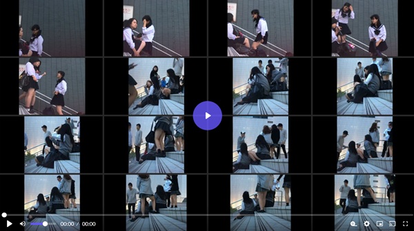 JKパンチラ盗撮