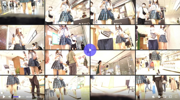 JKパンチラ盗撮