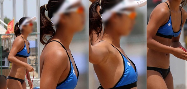 ビーチバレー盗撮