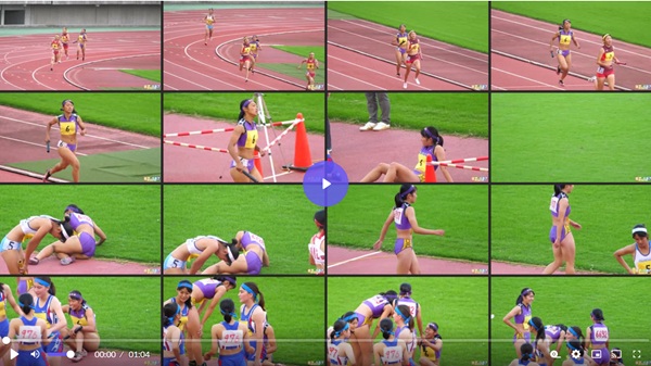 女子アスリート盗撮