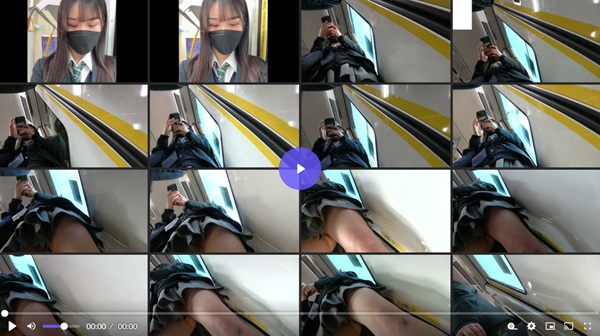 JKパンチラ盗撮