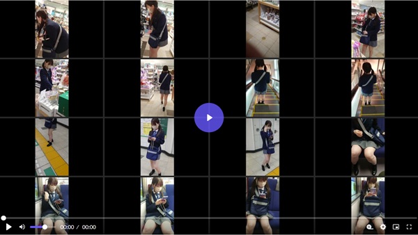 JKパンチラ盗撮